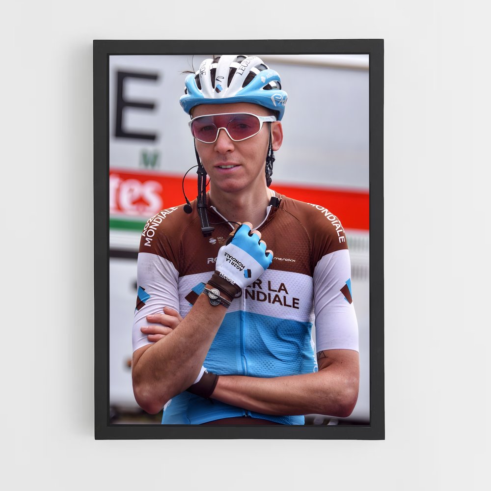 Poster L'Audace de Romain – affiche Cyclisme (vue 2)